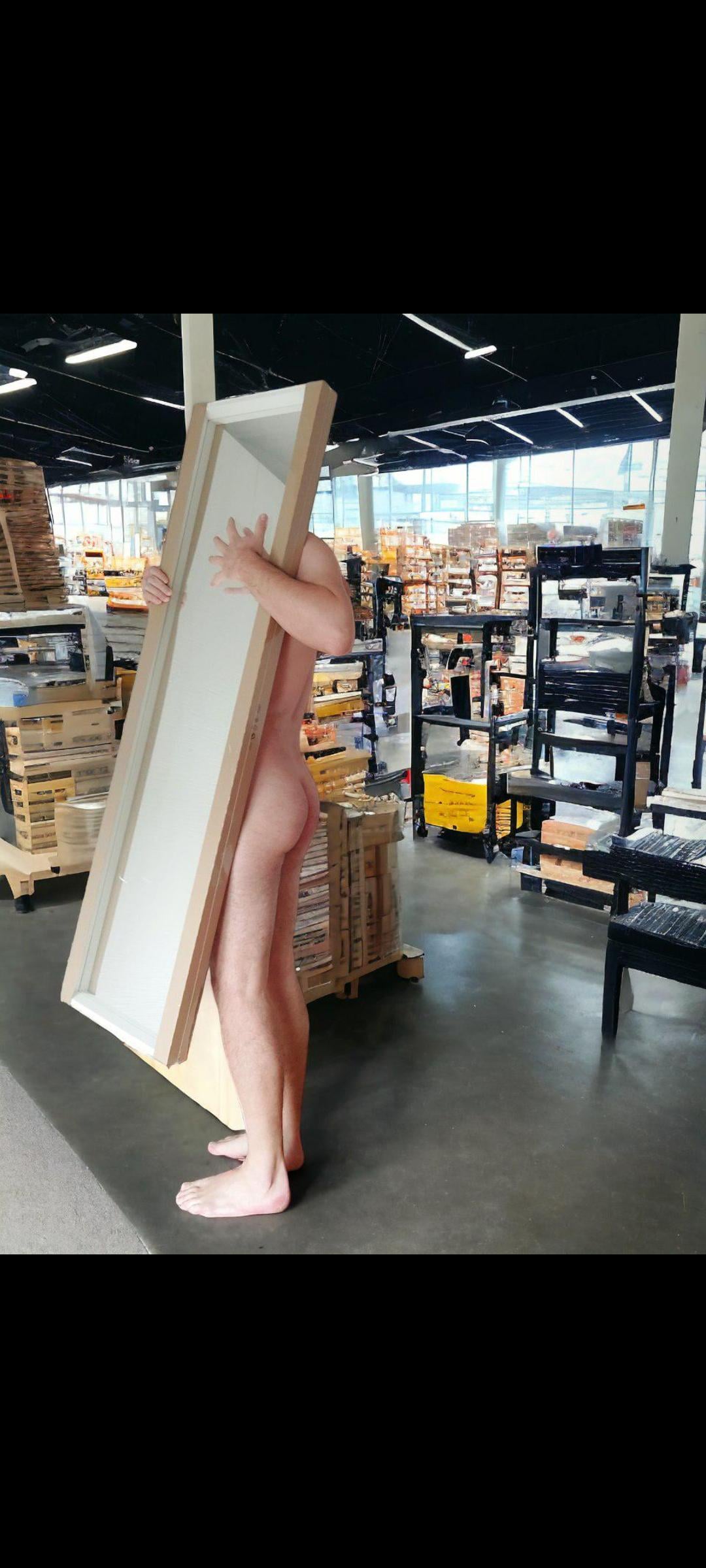 Its risky taking nudes ar IKEA love it