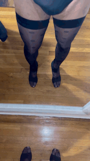 My first pair of thigh highs