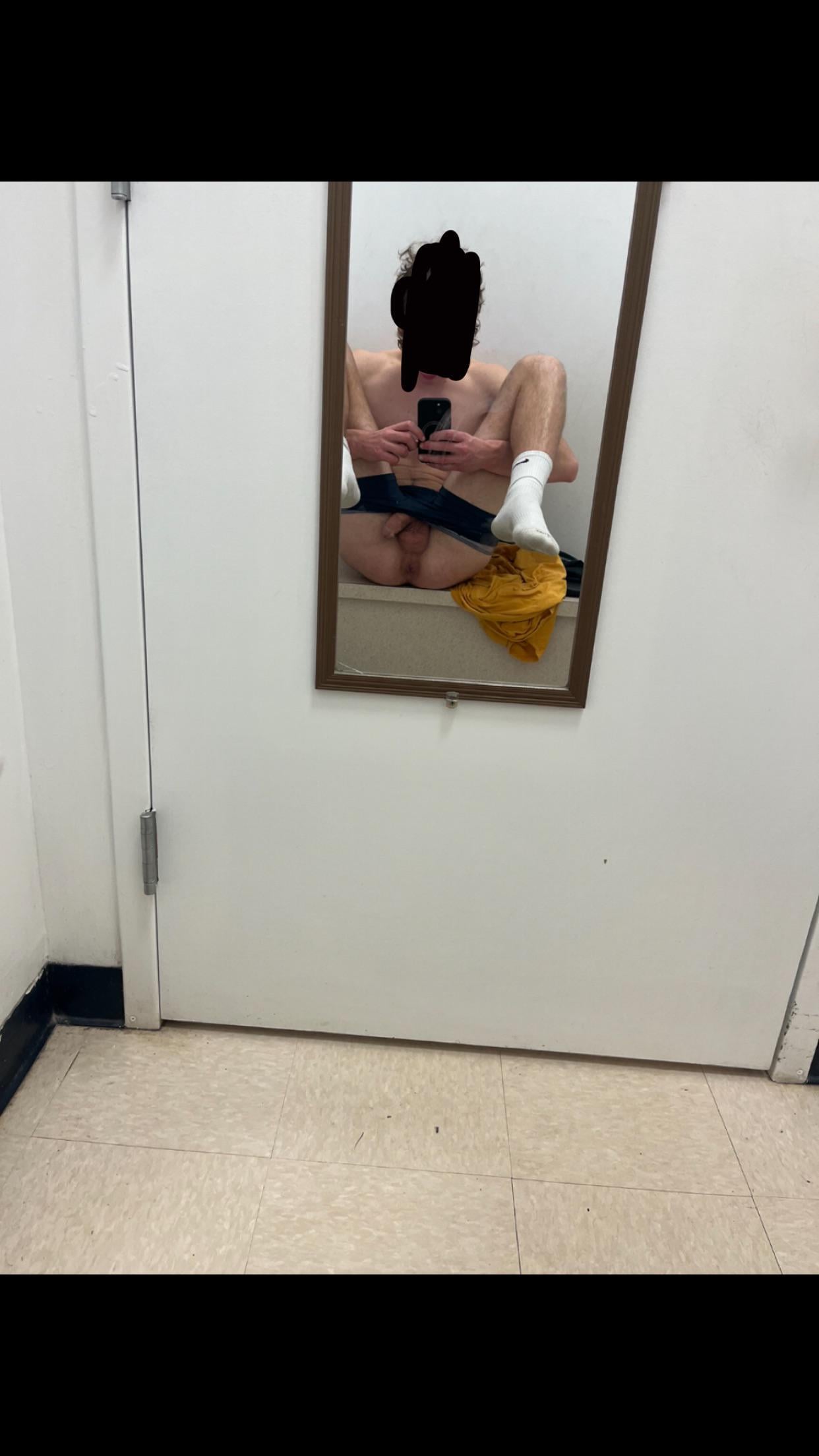 horny in the fitting room