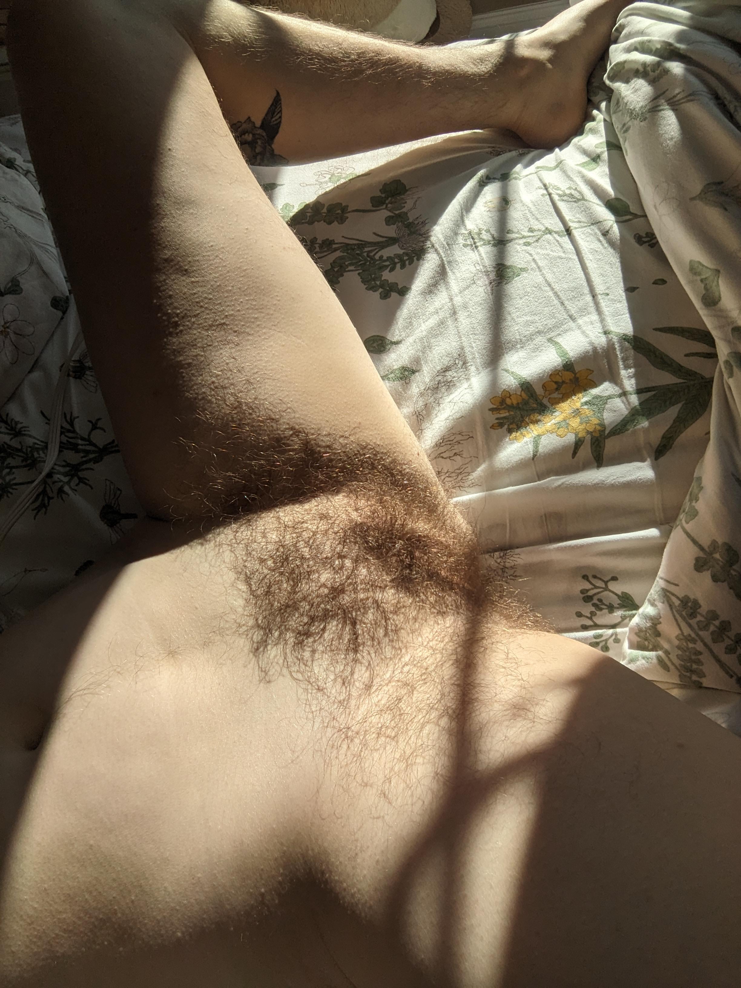 Sometimes hairy guys are also girls with tight pussies that